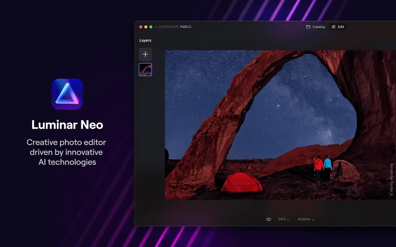 Luminar Neo v1.9.0 (14619) 超强人工智能图像编辑器