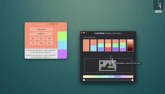 ColorWell 7.3.5.1 拾色器和调色板生成工具