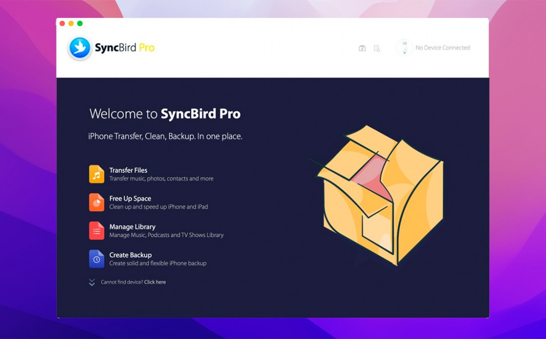 SyncBird Pro iOS内容管理软件