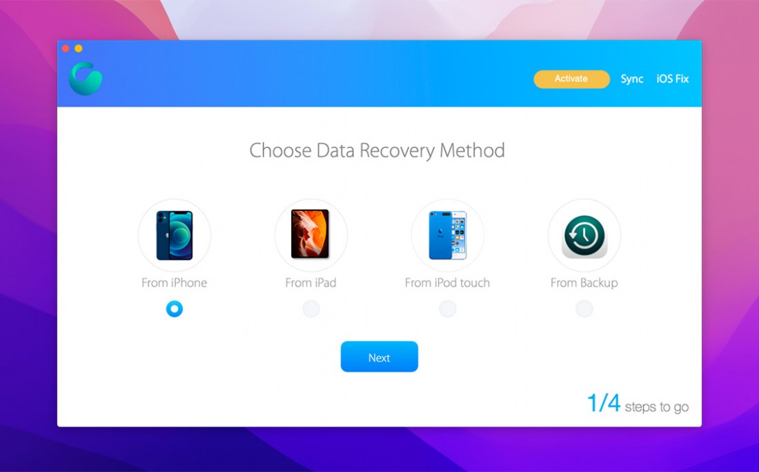Omni Recover iPhone数据恢复软件