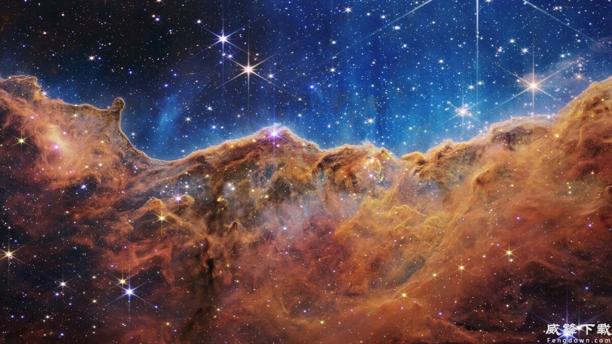 船底座星云高清 4k壁纸