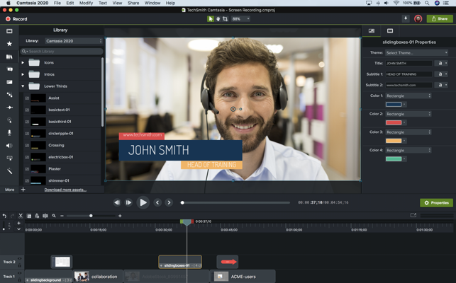 Camtasia 强大且易用的视频录制和剪辑软件